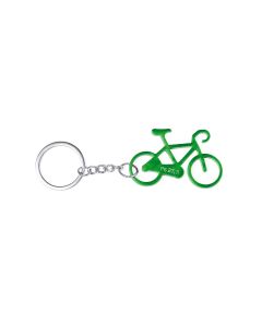 Schlüsselanhänger 'Fahrrad' grün