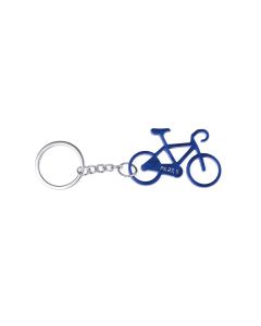 Schlüsselanhänger 'Fahrrad' blau