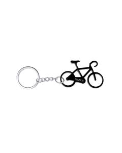 Schlüsselanhänger 'Fahrrad' schwarz