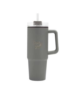 Thermobecher 'Maya XXL' grau