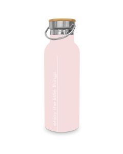 Thermoflasche 'enjoy the little things' rose