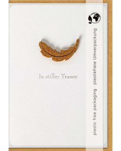 Faltkarte Trauer