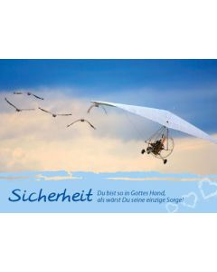 Postkarte 'Sicherheit' 12 Ex.