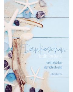 Faltkarte 'Dankeschön - Herzlichen Dank'
